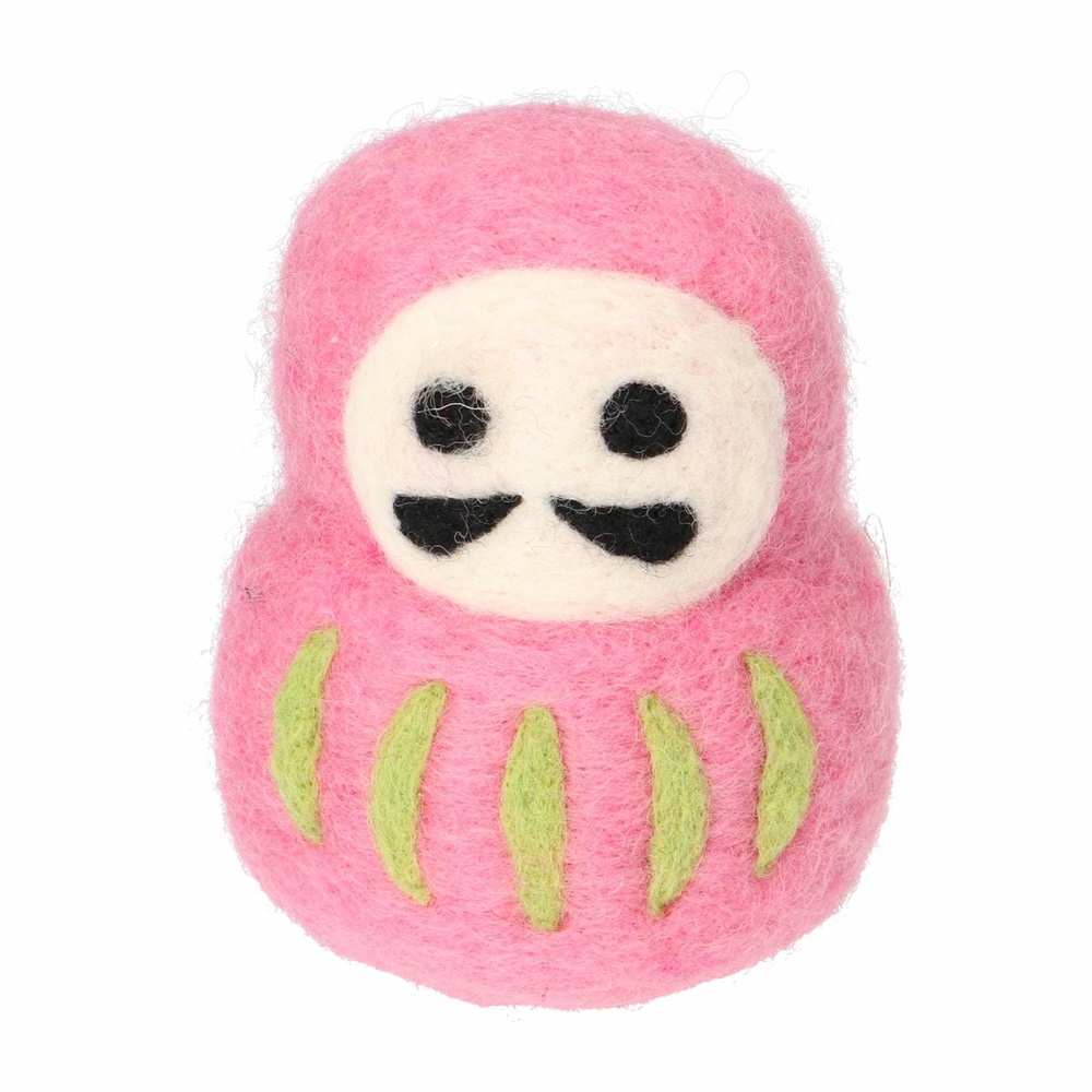 ネパールから届いたエシカルなフェルトこもの フェルトマスコット 日本