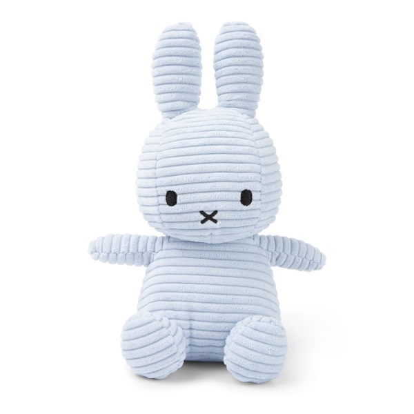 ミッフィー ぬいぐるみ コーデュロイ 23cm ＜アイスブルー