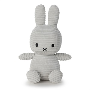 ミッフィー ぬいぐるみ コーデュロイ 23cm＜ソフトグレー＞