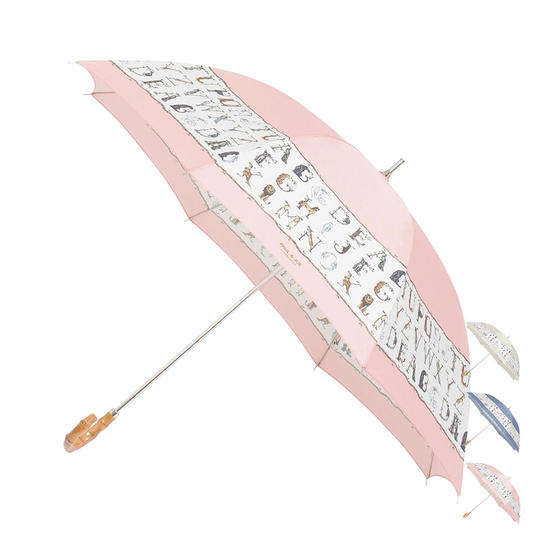 ポール ＆ ジョー アクセソワ ＜雨傘/長傘・ABC GARDEN＞ 60cm 晴雨