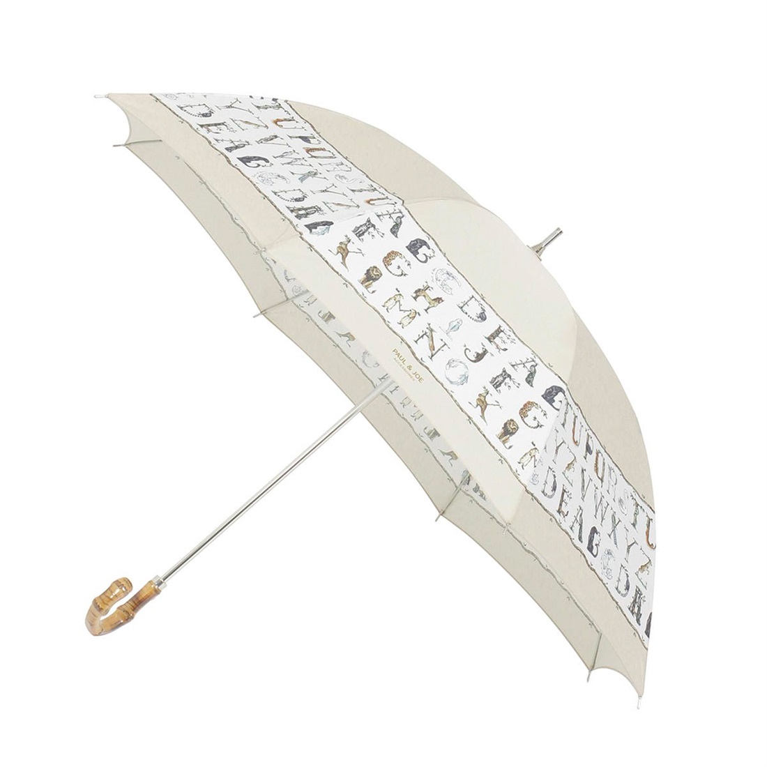 ポール ＆ ジョー アクセソワ ＜雨傘/長傘・ABC GARDEN＞ 60cm 晴雨