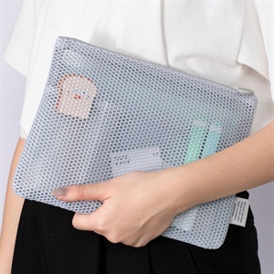 メッシュコレクション マークス フラットポーチ･A5