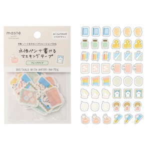 「マステ」 mizutama マークス 水性ペンで書けるマスキングテープ・フレーク ＜文房具＞