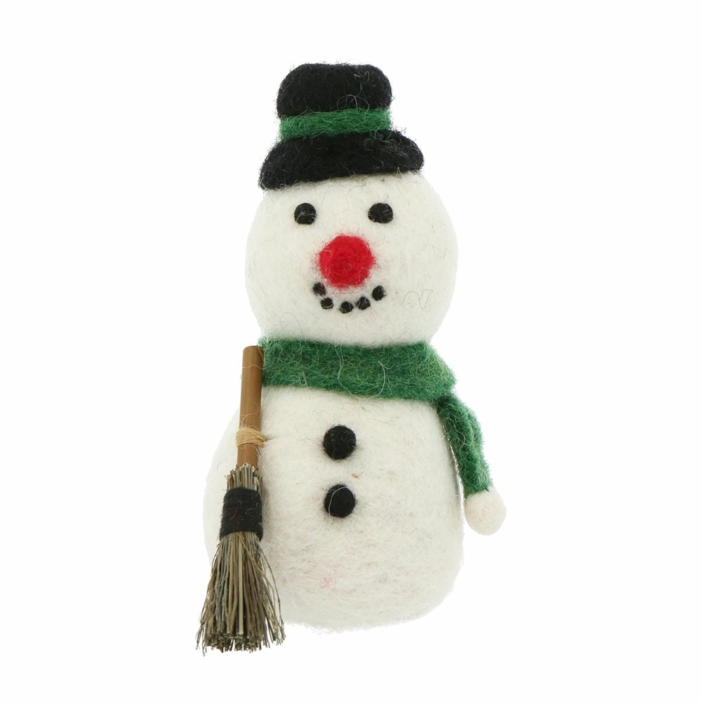 ネパールから届いたエシカルなフェルトこもの フェルトマスコット