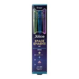 パイロット ジュース ゲルボールペン ネオンカラー 0.5mm ３色セット（限定)