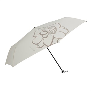 mabu ベーシックライトマルチミニ デザイン 晴雨兼用折傘 ＜ガーデニア＞