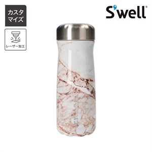 カスタマイズ・名入れ S'well スウェル ステンレスボトル・広口・16oz・470ml ＜カラカッタゴールド＞
