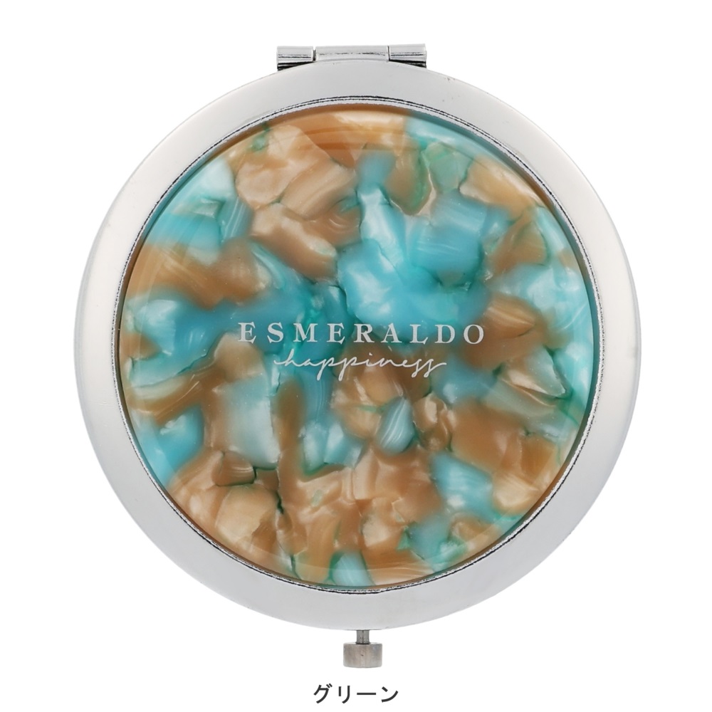 【保障できる】 ESMERALDO happiness コンパクトミラー エスメラルド・ハピネス ミュージシャン