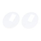 acrylic アクリリック earring parts CI(ホワイト)
