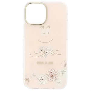 バーバパパ×ポール ＆ ジョーマークス iPhone13 5.4インチ 対応(背面ケース) ＜クリザンテーム・ピンク＞