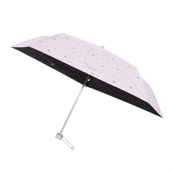 ポール ＆ ジョーアクセソワ 遮光折傘 UVカット機能付き 晴雨兼用  ＜ジプシー・パープル＞