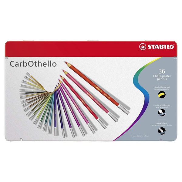 STABILO スタビロ カーブオテロ 36色セット 色鉛筆 4.4mm 水彩パステル色鉛筆