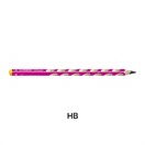 STABILO スタビロ かきかた鉛筆 イージーグラフ･左利き用 6本セット 鉛筆 3.15mm(ピンク/HB)