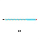 STABILO スタビロ かきかた鉛筆 イージーグラフ･右利き用 12本セット 鉛筆 3.15mm(ブルー/2B)