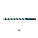 STABILO スタビロ かきかた鉛筆 イージーグラフ･右利き用 12本セット 鉛筆 3.15mm(ペトロール/2B)