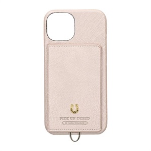 PEDIR(ペディール) シルエット iPhone13.14対応 カードポケット付 スマホケース(背面型) マークス