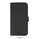 PEDIR ペディール プリズム iPhone12.12Pro対応 本革 スマホケース(手帳型) マークス(ブラック)