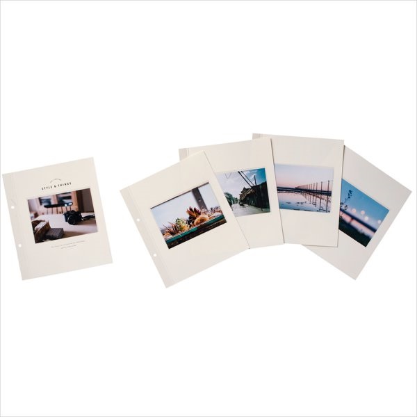 Photograph album(写真集アルバム)･ベーシック･リフィル/ヨコ向き マークス