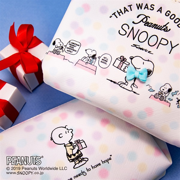 Saleアイテム ファッション小物 オリジナル 3ポケット ポーチ リボン Snoopy マークス Bp マークス公式通販