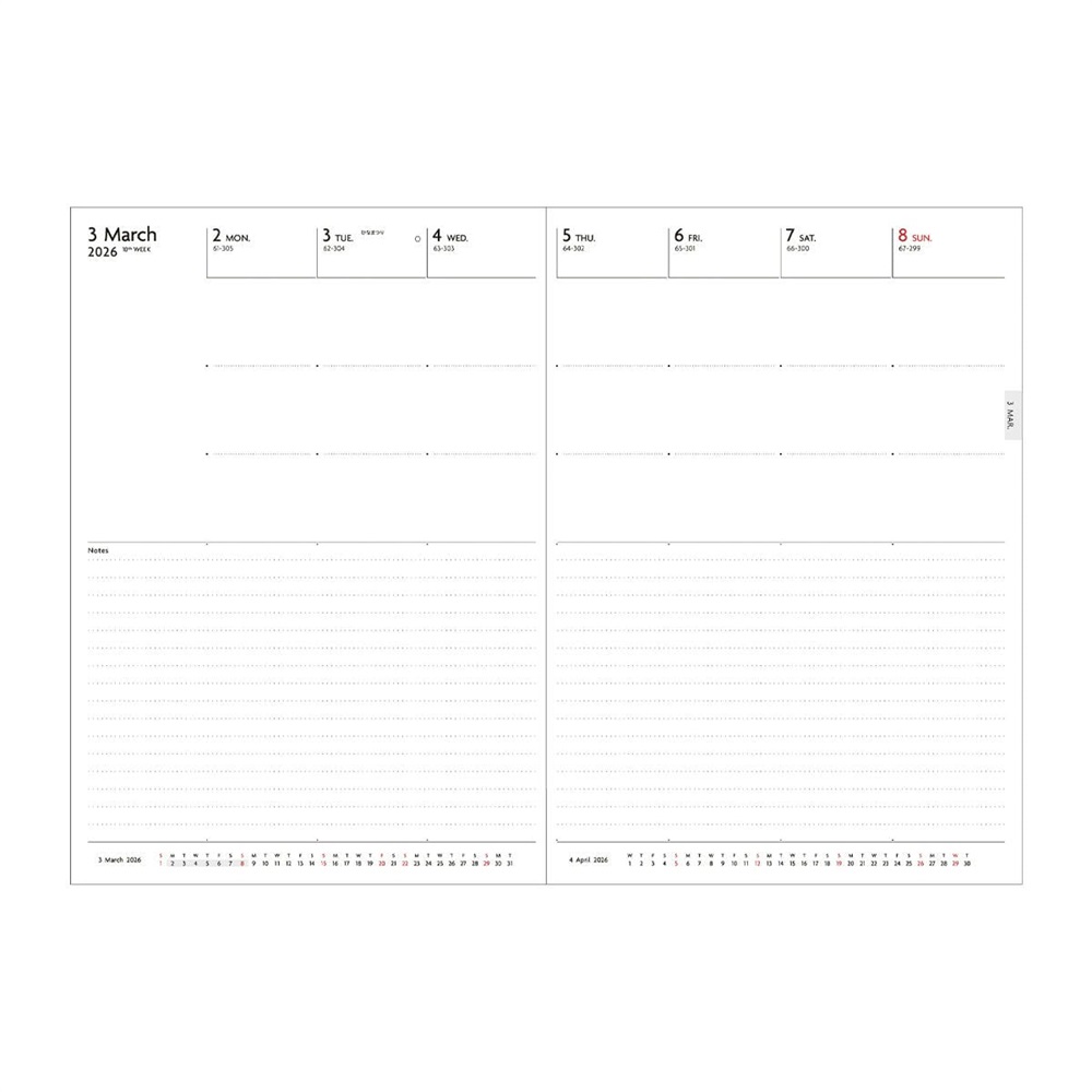 2026年 happyスケジュール帳　手形入り 楽天市場】【60％OFF】【2026年手帳/2026年1月始まり】スケジュール帳
