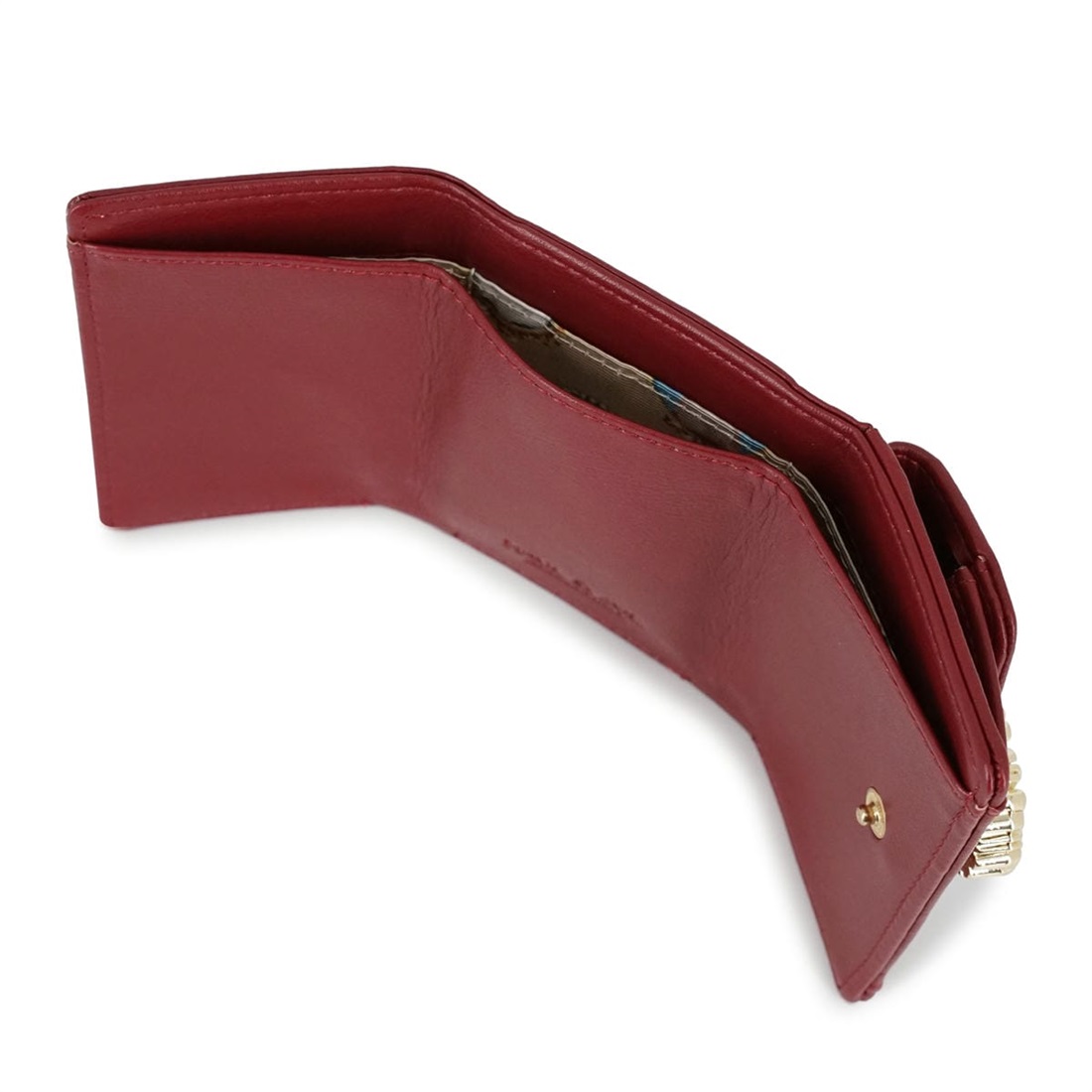 ポール ＆ ジョー アクセソワ ミニ財布 ＜キャット・ブローチ / レッド