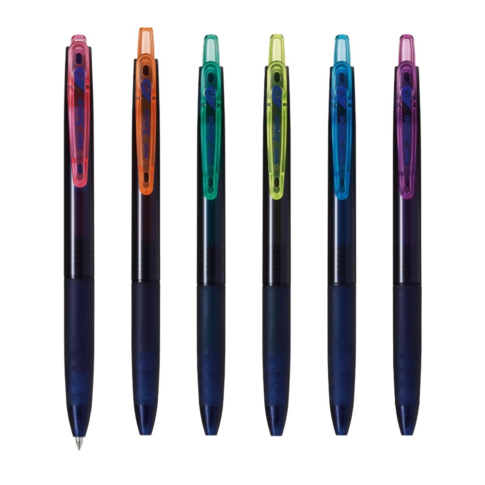 パイロット ジュース ゲルボールペン ネオンカラー 0.5mm 6色