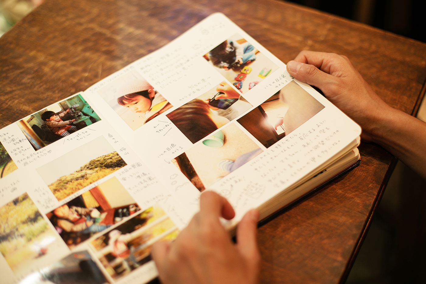 鈴木さんが日々綴る子育て写真日記