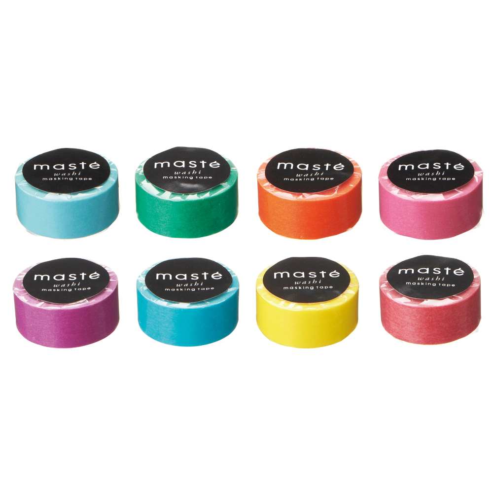 「マステ」 マークス マスキングテープ･ベーシック COLORFULLY COLORFUL