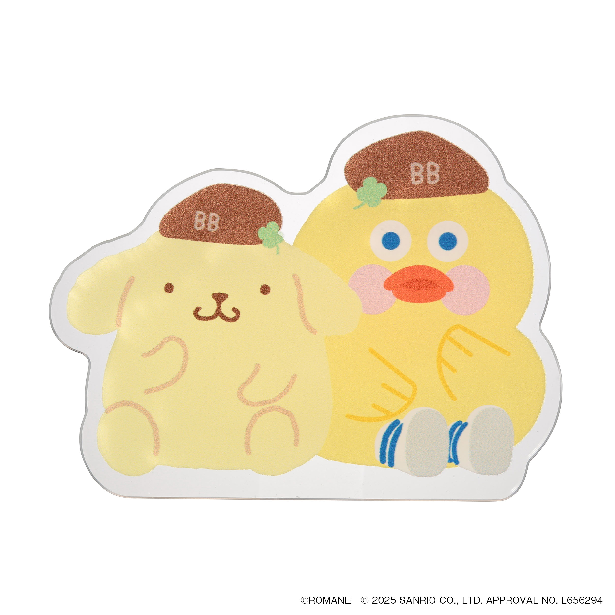 アクリルクリップ ＜ダック×ポムポムプリン＞