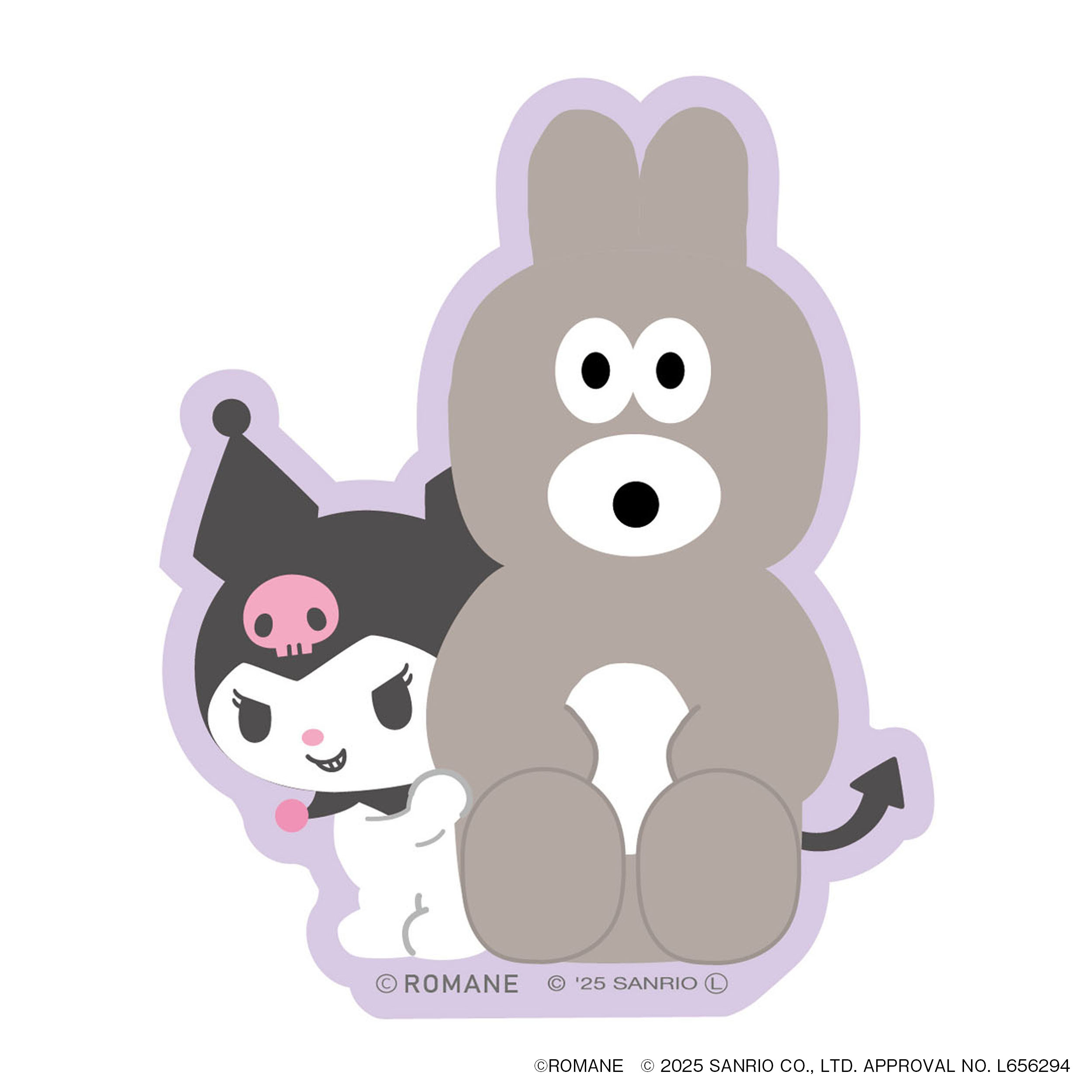 PVCステッカー  ＜バニー×クロミ＞