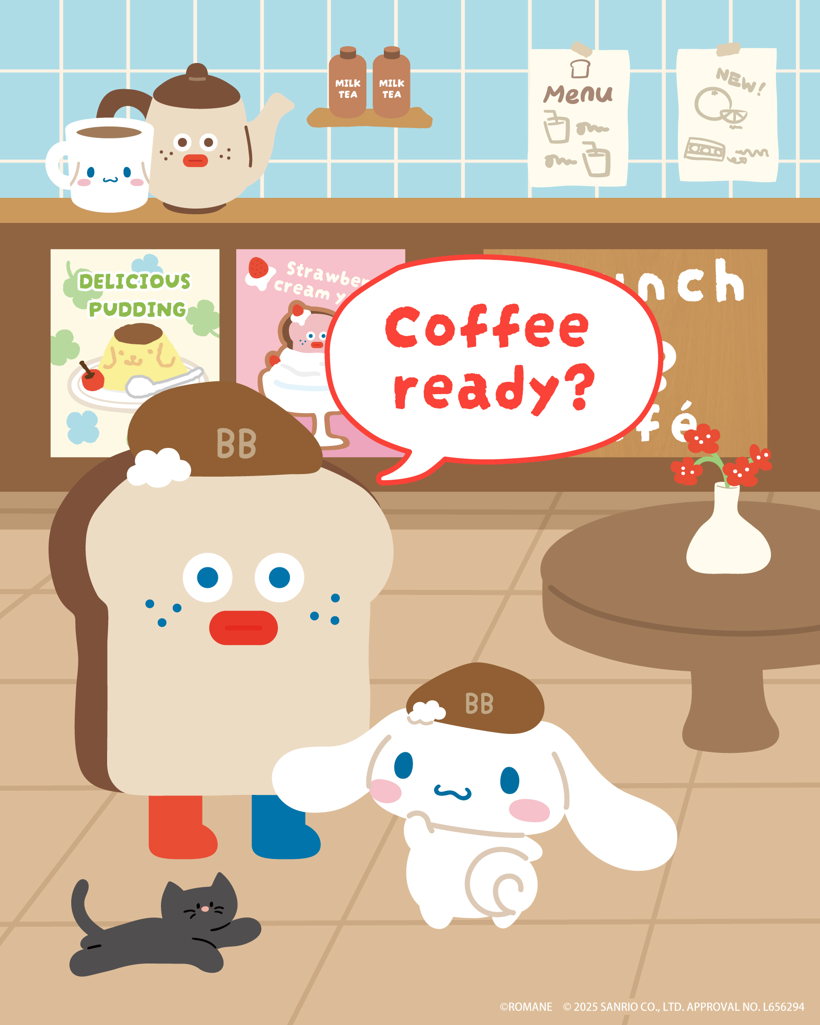 かわいさ爆発！「ブランチブラザー」×「サンリオキャラクターズ