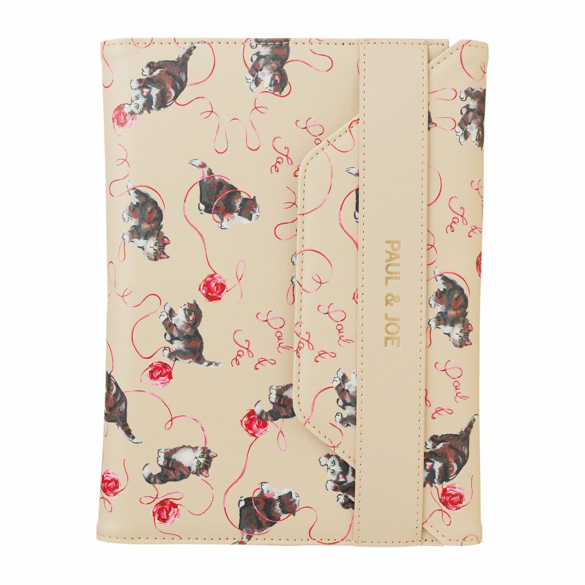 ノートカバー ＜キャッツ・ウィズ・ヤーン＞