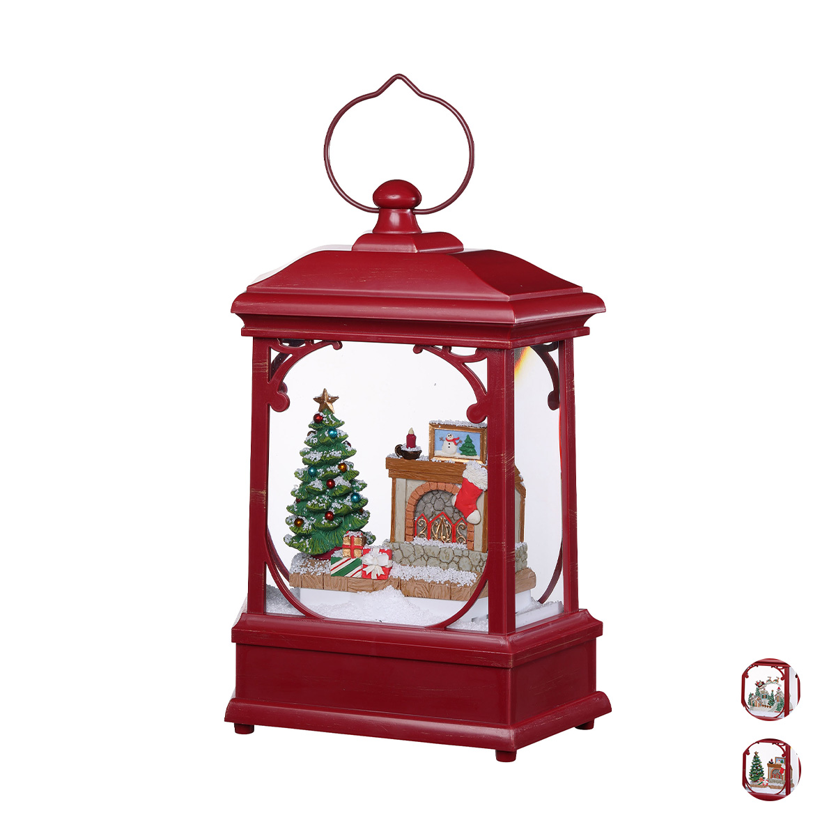スノードーム・ランタン・スノーモーション・LED