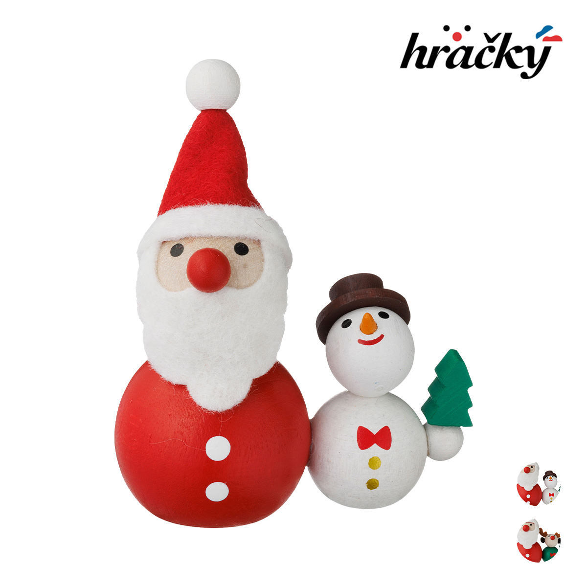 ハラチキ 手のひら人形・サンタペア