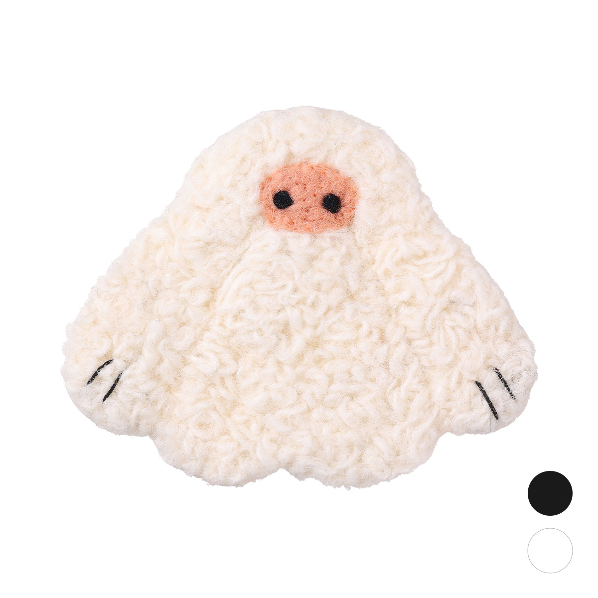 ネパールから届いたエシカルなフェルトこもの フェルトコースター