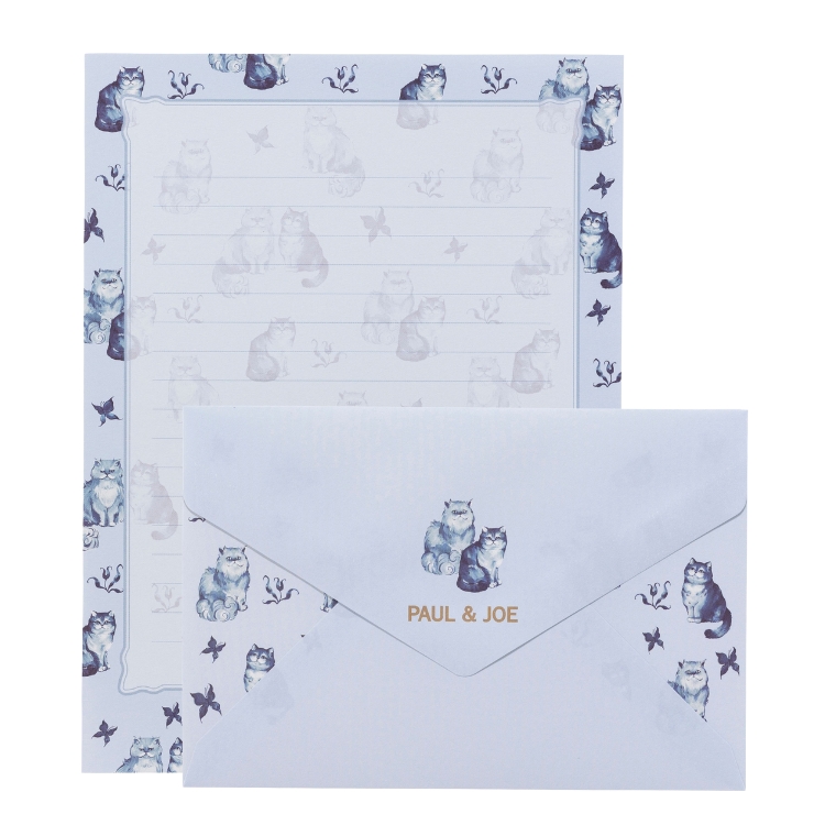 レターセット ＜アクワレル・キャッツ＞