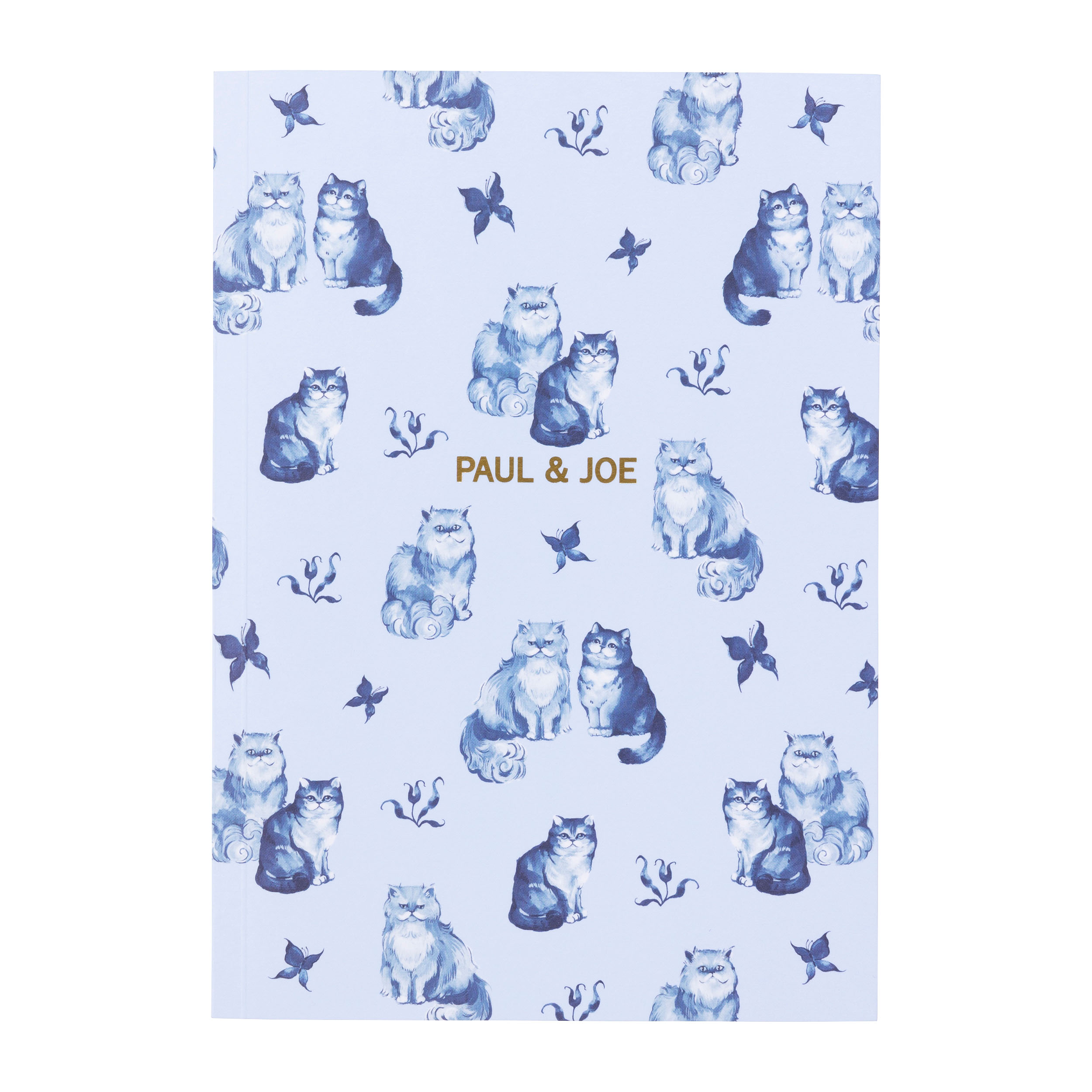 ノート・A5 ＜アクワレル・キャッツ＞