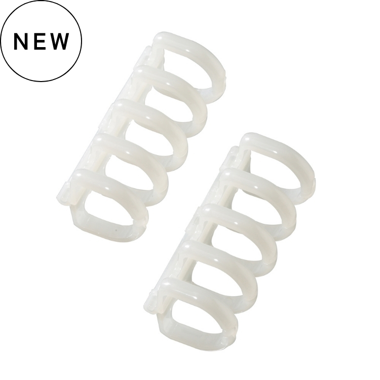 パピノット バインダーリング・5穴 ＜ミルク＞