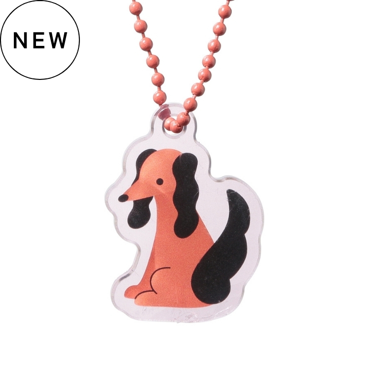 アクリルチャーム ＜いぬ＞