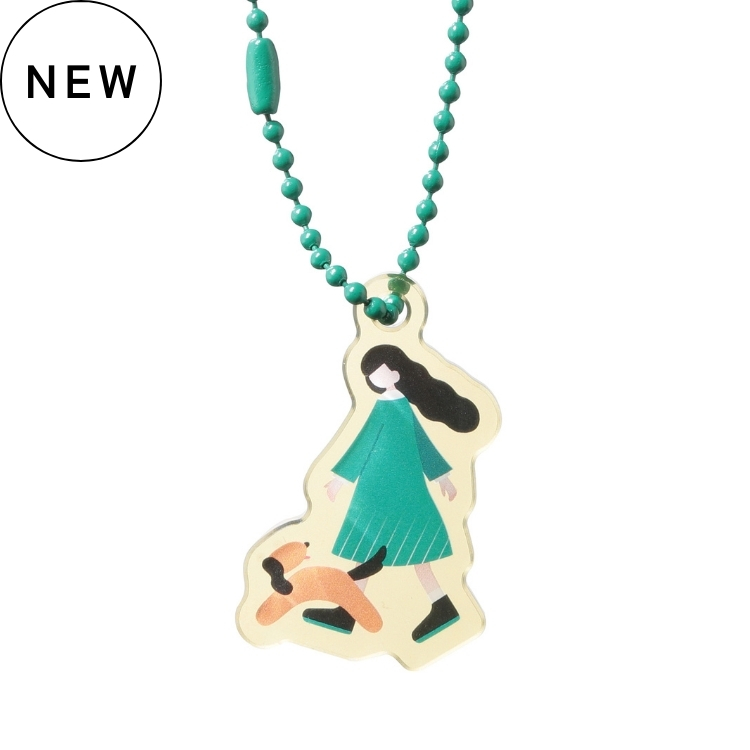 アクリルチャーム ＜さんぽ＞