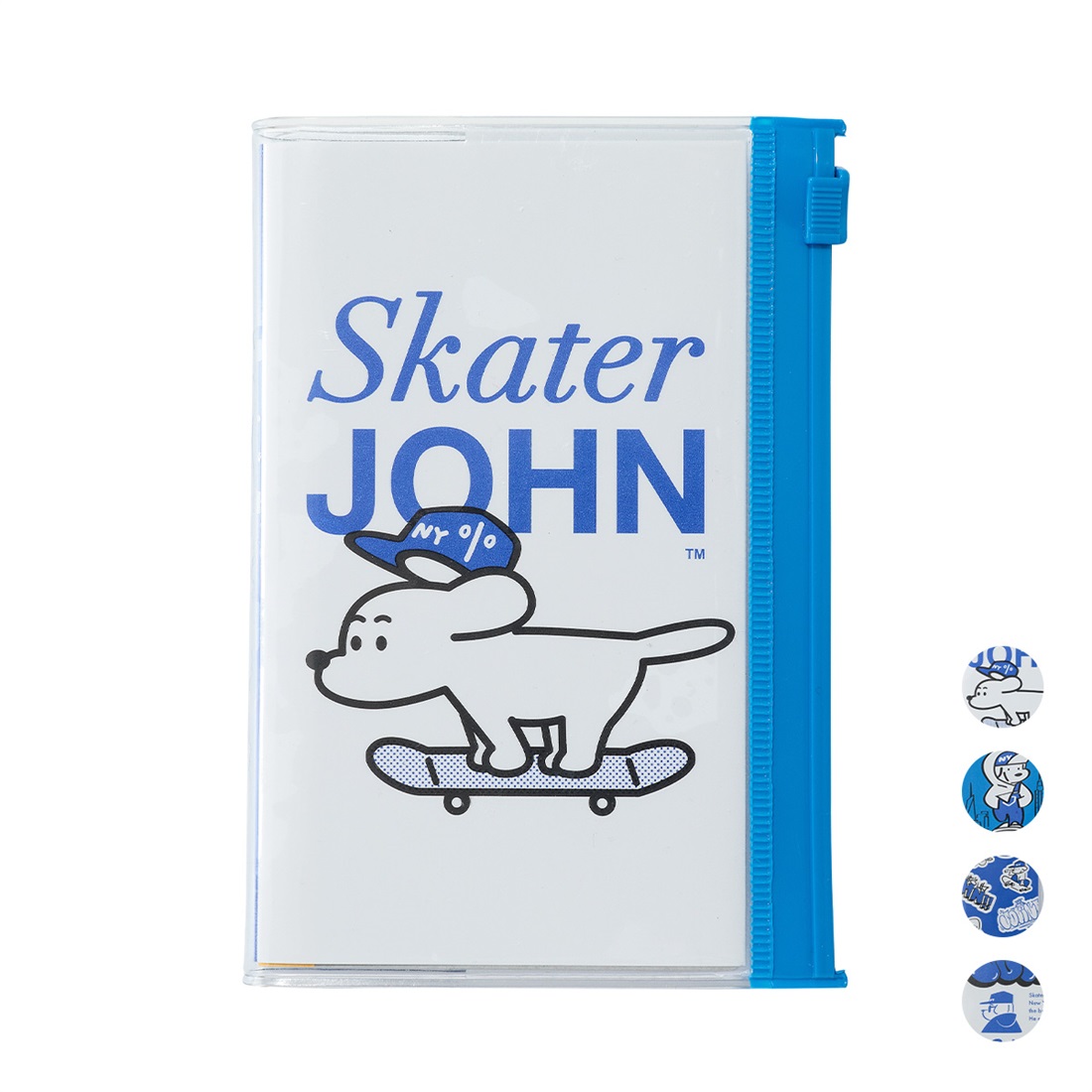 スケータージョン EDiT 手帳用紙を使った小さな方眼ノート・B7変型・PVCカバー付き