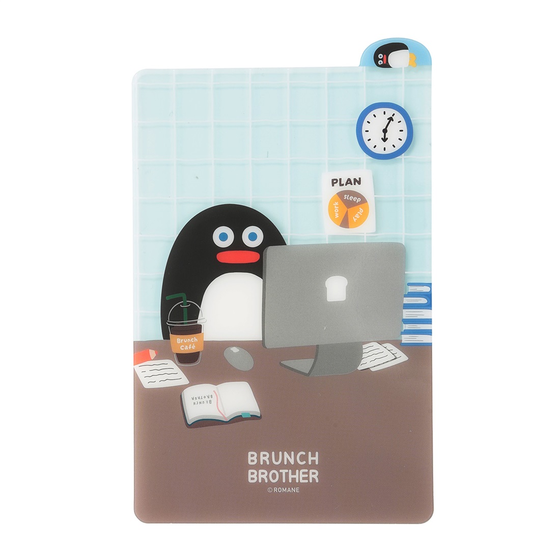 下敷き・B6変型サイズ ＜ペンギン＞