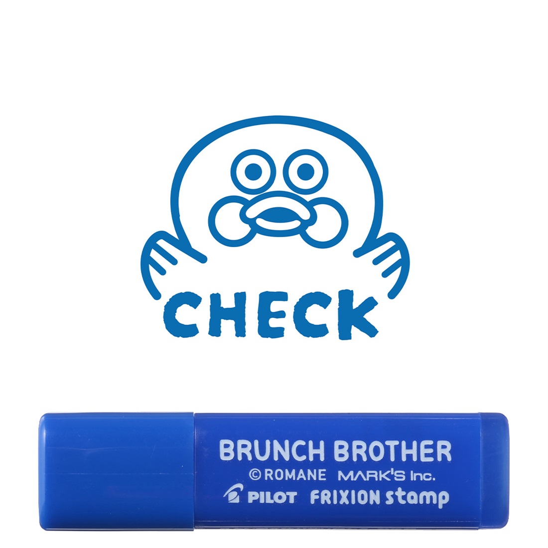 フリクションスタンプ ＜ダック・CHECK＞