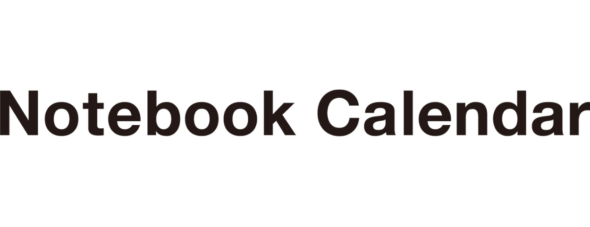 NOTEBOOK CALENDAR (ノートブックカレンダー)