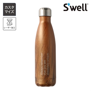 ステンレスボトル・17oz・500ml ＜チークウッド＞